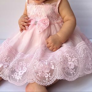 Pink dress headband and shoes included !